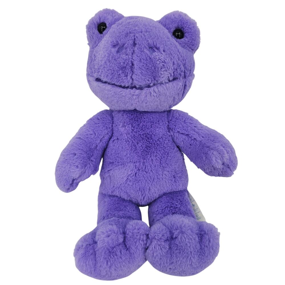 Rare Build A Bear Purple Lavender Frog Plush Stuffed Animal 16” Retired